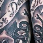 Tattoos - liberty or death - 99268